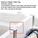 Cabinet Drawer Towel Hanging Rack Storage Holder Over Door Hanger Kitchen Bathroom - Low Angle