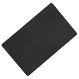 50Pcs Impressive Blanks Laser Mark Engraved Metal Business Visiting Name Cards (Black) - Rear View