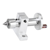 For Mini Lathe Machine Double Bearing Live Center Revolving Centre DIY Parts - Close-Up Angle