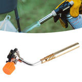 Flamethrower Burner Butane Gas Blow Torch Hand Ignition Camping Welding BBQ - Top-Down View