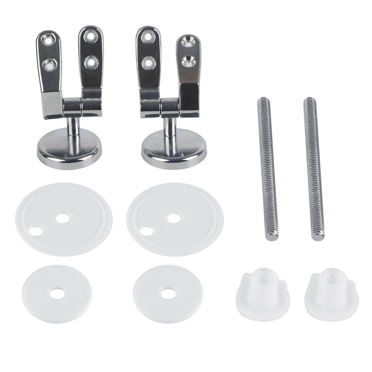 Replacement Toilet Seat Hinge Chrome Hinge With Fittings Bathroom Hotel Set