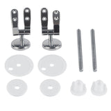 Replacement Toilet Seat Hinge Chrome Hinge With Fittings Bathroom Hotel Set