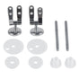Replacement Toilet Seat Hinge Chrome Hinge With Fittings Bathroom Hotel Set