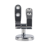 Replacement Toilet Seat Hinge Chrome Hinge With Fittings Bathroom Hotel Set - 45-Degree Angle