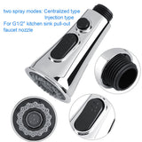 ABS Pull Out Faucet Sprayer Kitchen Bathroom Tap Shower Spray Head Replacement Part
