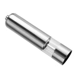 Stainless Steel Electric Kitchen Pepper Grinder Cordless Battery Powered Adjustable Salt Mill