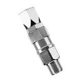 1/4-Inch Stainless Steel Airless High Pressure Spray Gun Hose Swivel Joint For Paint Sprayers - Low Angle