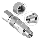 1/4-Inch Stainless Steel Airless High Pressure Spray Gun Hose Swivel Joint For Paint Sprayers - Extra Image