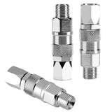 1/4-Inch Stainless Steel Airless High Pressure Spray Gun Hose Swivel Joint For Paint Sprayers