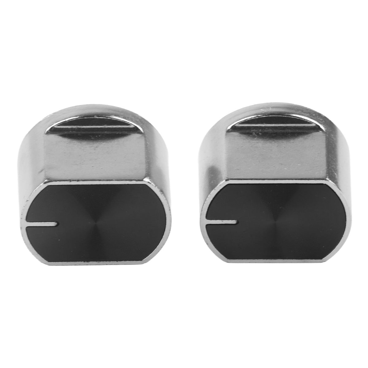 2pcs Universal Gas Stove Cooker Part Control Knobs Replacement Zinc Alloy Rotary Switch