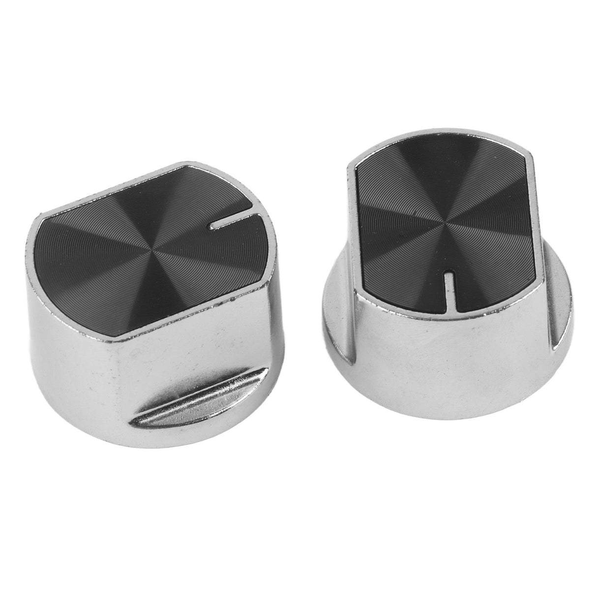 2pcs Universal Gas Stove Cooker Part Control Knobs Replacement Zinc Alloy Rotary Switch