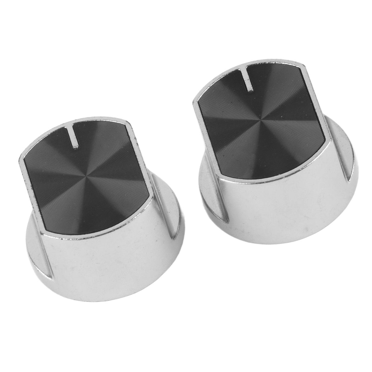 2pcs Universal Gas Stove Cooker Part Control Knobs Replacement Zinc Alloy Rotary Switch