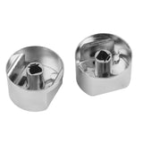 2pcs Universal Gas Stove Cooker Part Control Knobs Replacement Zinc Alloy Rotary Switch