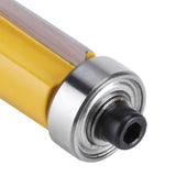 Flush Trim Router Bit with Top and Bottom Bearing 1‑1/2inch H * 1/4inch Shank Woodworking Tool