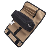 36 * 25cm Durable Waterproof Canvas Electrician Roll Up Hardware Tools Storage Bag - Low Angle