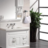 Stainless Steel Towel Ring Holder Bathroom Accessories Wall Mounted