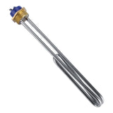 220V 3000W Stainless Steel Electric Immersion Heater Tube Water Heating Element - Top-Down View