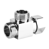 3 Way Brass Chrome Diverter G1/2
