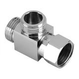 3 Way Brass Chrome Diverter G1/2