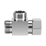 3 Way Brass Chrome Diverter G1/2