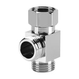 3 Way Brass Chrome Diverter G1/2
