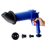 Drain Pump Cleaner Air Power Blaster Unblock Adapters Toilet Wash Basin Home