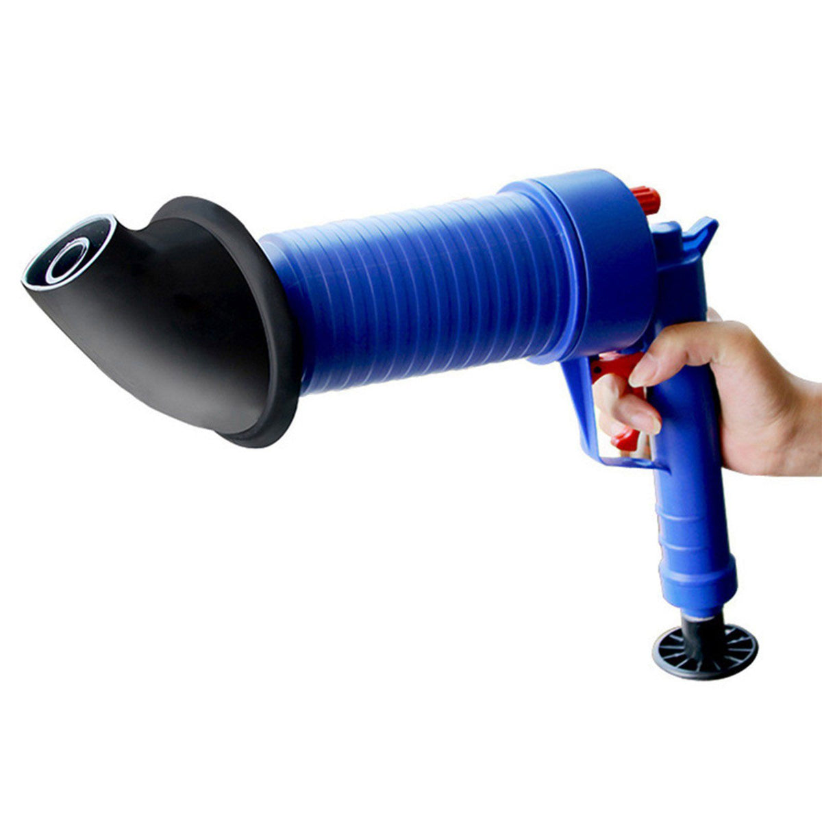 Drain Pump Cleaner Air Power Blaster Unblock Adapters Toilet Wash Basin Home