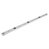 Aluminium Alloy Miter Bar Slider Table Saw Gauge Rod Woodworking Tool Durable In Use 450mm - Top-Down View