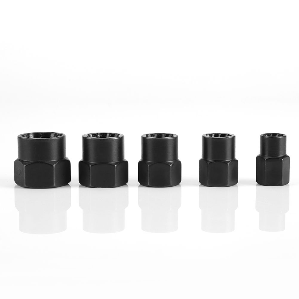 10 Pieces Damaged Bolt Nut Screw Remover Extractor Removal Set Threading Tools Kit