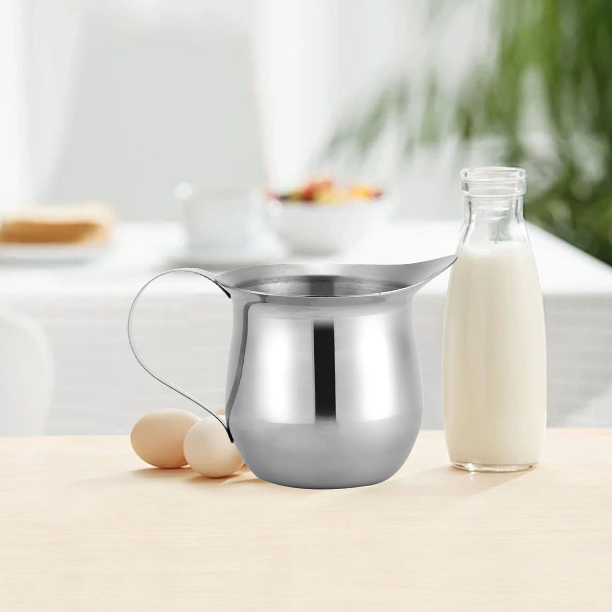 90ml Multipurpose Stainless Steel Milk Frothing Pitcher Cup Latte Art Kitchen Jugs Mug