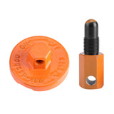 Universal Piston Stop Chainsaw Parts Clutch Flywheel Removal Disassembly Tool - Rear View
