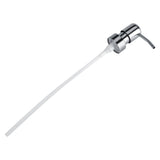 1Pc 304 Stainless Steel Liquid Soap Shampoo Silvery white Pump Kitchen Bathroom Use (for 2.5cm) - Side View