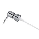 1Pc 304 Stainless Steel Liquid Soap Shampoo Silvery white Pump Kitchen Bathroom Use (for 2.5cm)