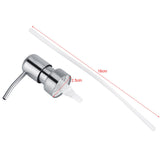 1Pc 304 Stainless Steel Liquid Soap Shampoo Silvery white Pump Kitchen Bathroom Use (for 2.5cm)
