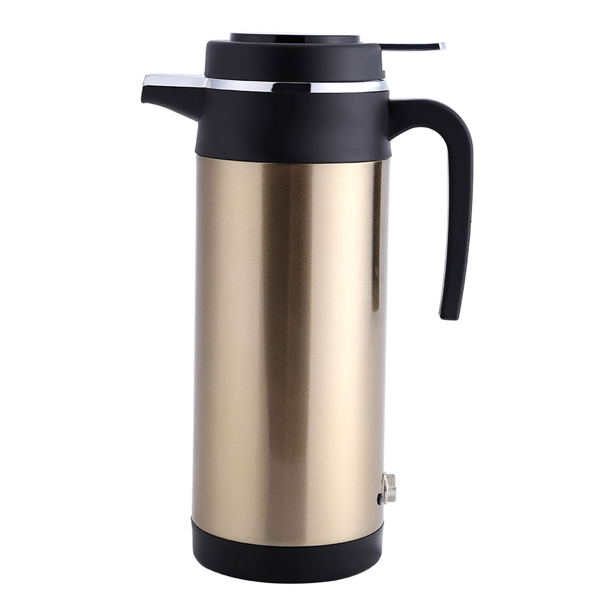 850mL 12V Portable in Car Stainless Steel Electric Heating Cup Boiling Water Bettle Travel Use
