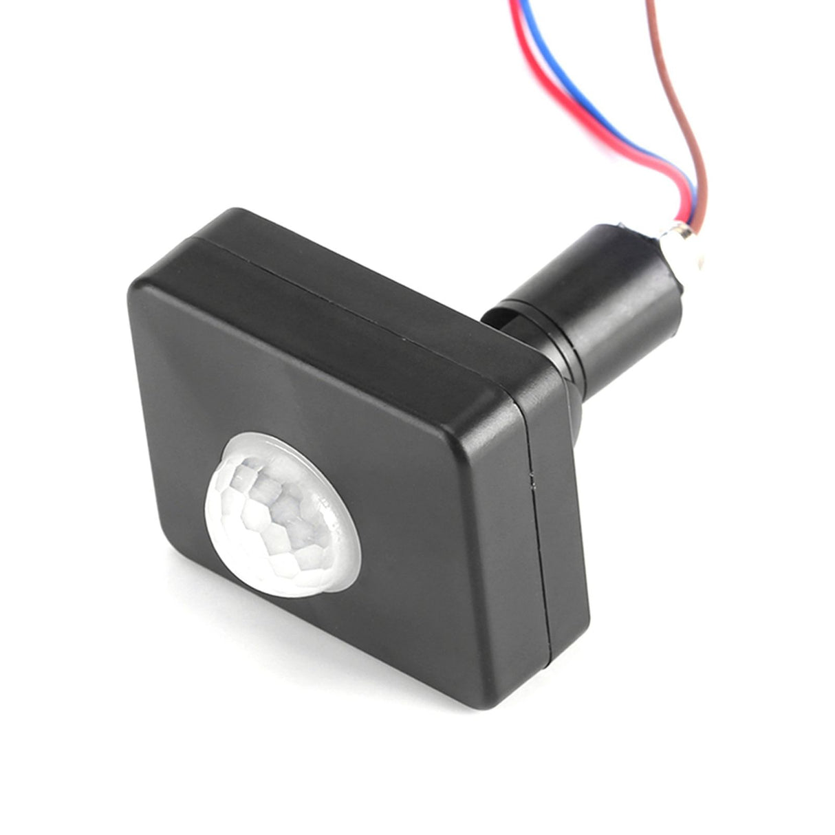 Black PIR Switch Infrared Motion Lighting Sensor Detector Wall Pavement Switch Outdoor