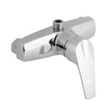 Zinc Alloy Bathroom Bathtub Single Handle Faucet Wall Mounted Bath Shower Valve Mixer Tap - Side View