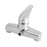 Zinc Alloy Bathroom Bathtub Single Handle Faucet Wall Mounted Bath Shower Valve Mixer Tap - Rear View