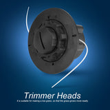 Grass Brush Cutter Trimmer Strimmer Head for Autocut C5-2 FS38 FS45 FS46 FS45C 5-2 FSE60 FS50 - 45-Degree Angle