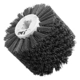 Abrasive Wire Wood Burnishing Polishing Wheels for Electric Drawing Machine Grit 320# - 45-Degree Angle