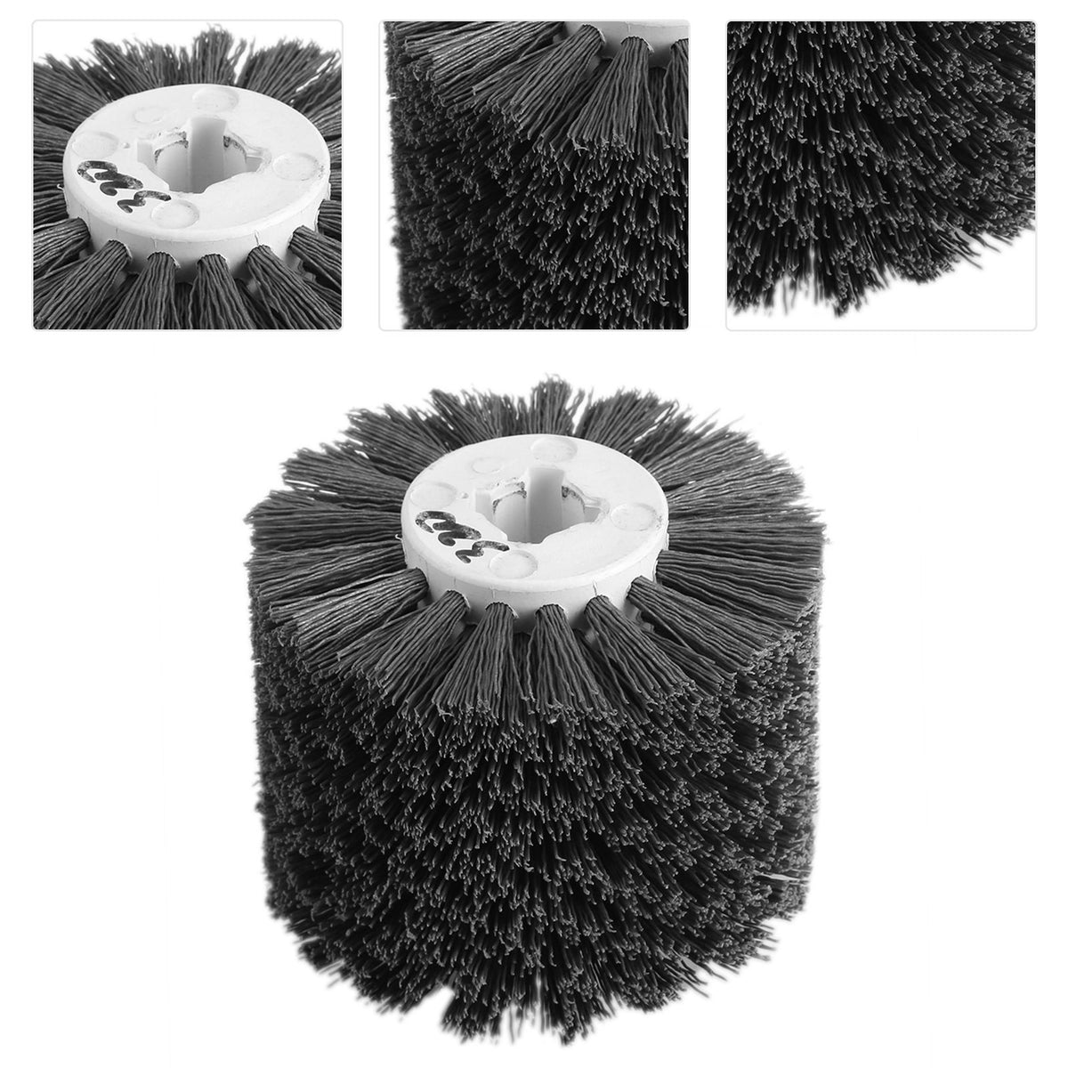 Abrasive Wire Wood Burnishing Polishing Wheels for Electric Drawing Machine Grit 320#