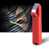 8-28mm Mini Knife Wire Stripper Stripping Cutter Plier Crimping Tool for PVC Rubber Cable