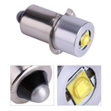 3W 6‑24V P13.5S High Bright LED Emergency Work Light Lamp Flashlight Replacement Bulb Torches - Rear View