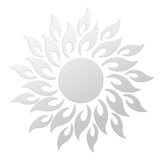 Sunflower Acrylic Mirror 3D Removable Wall Sticker Mirror Effect Decal for Bedroom TV Backgroun