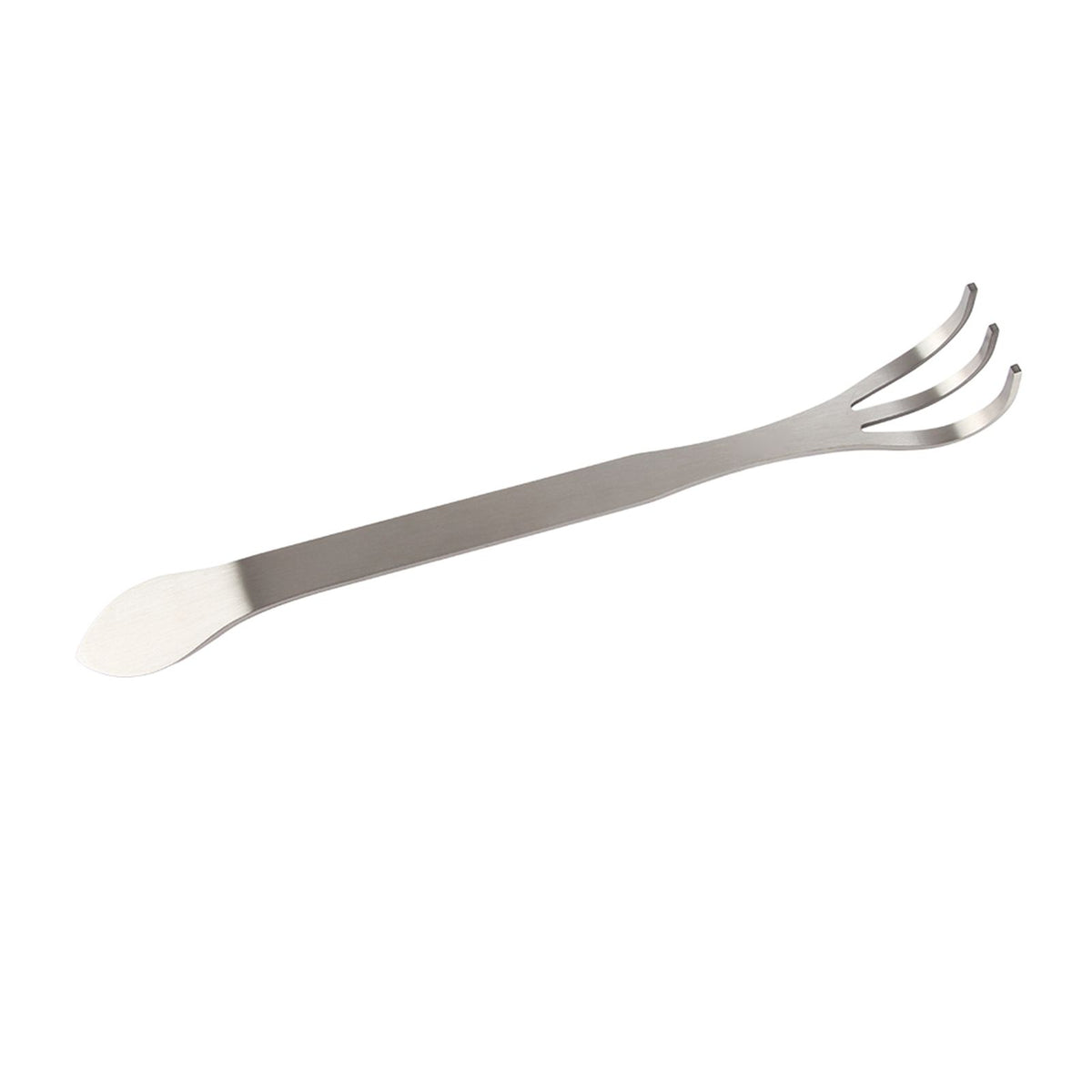 24CM Stainless Steel 3 Tines Plants Pot Rake Gardening Cultivator Soil Farming Tools