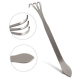 24CM Stainless Steel 3 Tines Plants Pot Rake Gardening Cultivator Soil Farming Tools - Extra Image