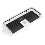 ABS Shower Rod Storage Shelf Organizer Tray Holder Practical Bathroom Accessory - Close-Up Angle