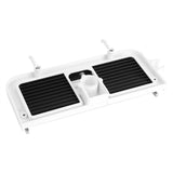 ABS Shower Rod Storage Shelf Organizer Tray Holder Practical Bathroom Accessory - Extra Image