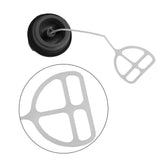 2Pcs Chain Saw Gas Tank Fuel Oil Cap for HUSQVARNA 340 345 346 350 353 362 365 371 - Extra Image