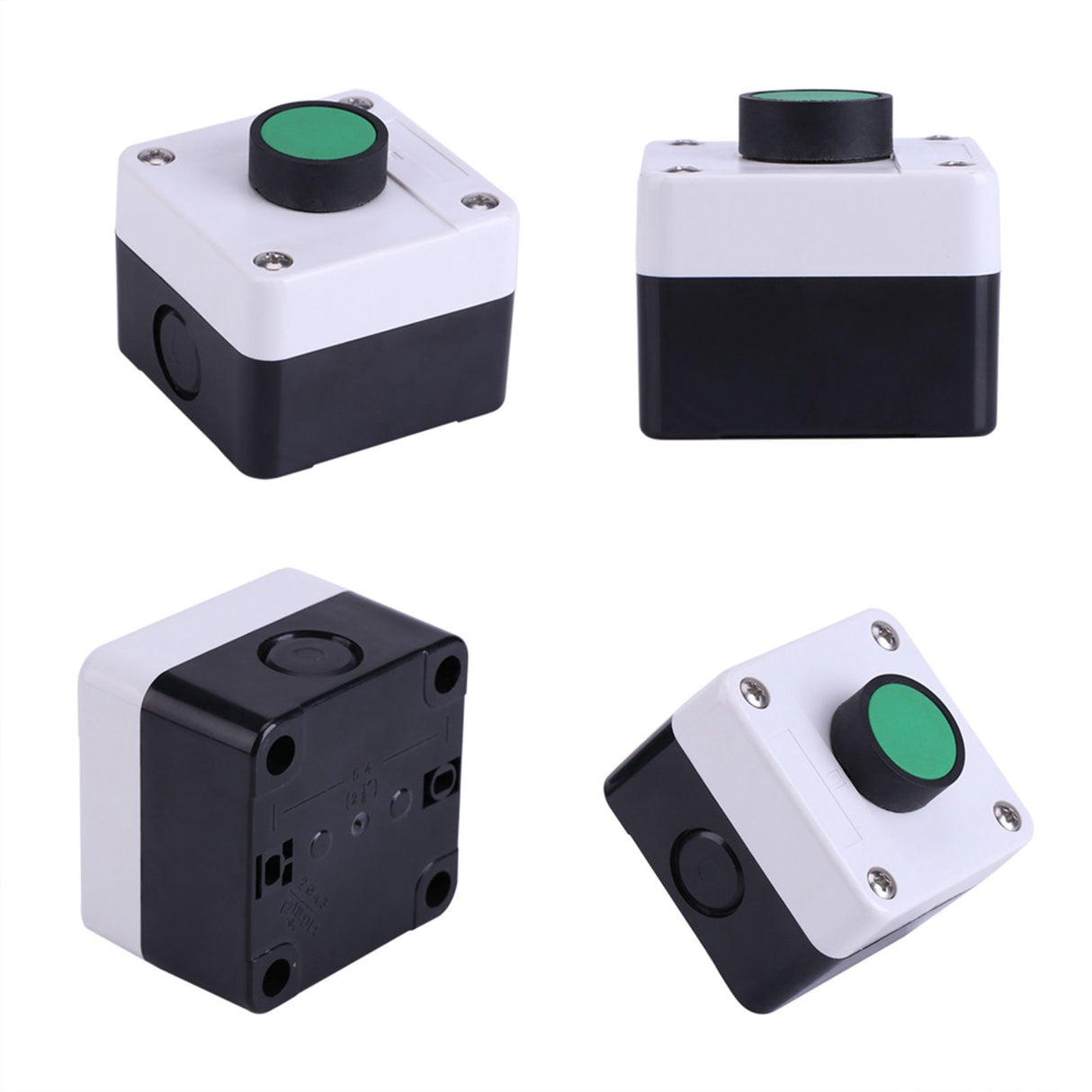 Weatherproof Green Push Button Switch One Button Control Box for Gate Opener